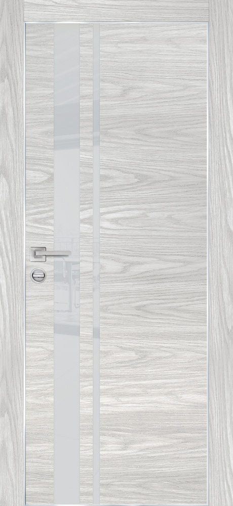 Фото Межкомнатная дверь PX-16  AL кромка с 4-х ст. Дуб скай бежевый