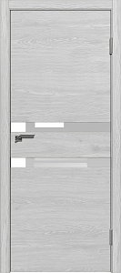 Товар Межкомнатная дверь Легенда Дания 4 Ясень серый Стекло Лакобель белое