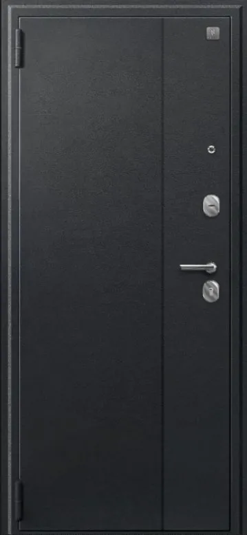 Товар Дверь A-06 черный сатин - кашемир белый DIS007336